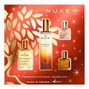NUXE Coffret Fragrance Mythique Noël 2021 - 4 Produits