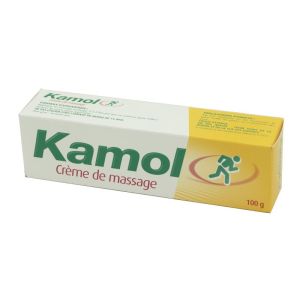 KAMOL Crème de Massage 100g - Articulations, Muscles, Préparation à l' Effort, Après Effort