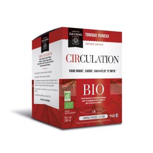 DAYANG CIRCULATION BIO Ampoules 20x 10ml - Circulation Veineuse, Jambes Lourdes