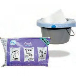 Sac Hygiénique avec Absorbant Anti Odeur pour Chaise Garde Robe - T8150 - 20 Sachets - ORKYN