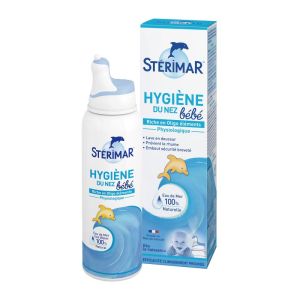 STERIMAR BEBE Hygiène du Nez Spray 100ml - Solution Nasale Physiologique dès la Naissance