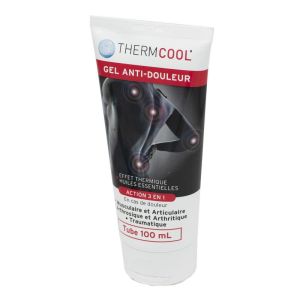 THERMCOOL Anti Douleur Gel Tube 100ml  - Action 3 en 1 - Effet Thermique