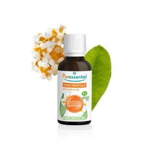 PURESSENTIEL Huile Végétale Bio CALOPHYLLE (Calophyllum inophyllum) 50ml - 100% Pure et Naturelle