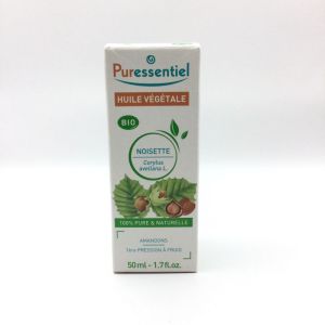 PURESSENTIEL Huile Végétale, Noisette Corylus avellana L , Fl/50 ml , 3701056803757