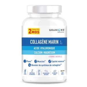 GRANIONS - Collagène marin - Format éco 2 mois - bte/180 comprimés