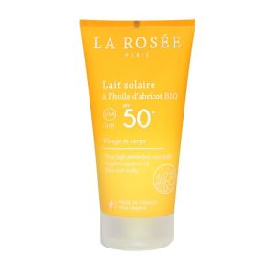 LA ROSEE - Lait solaire huile abricot bio SPF 50+ 150ml