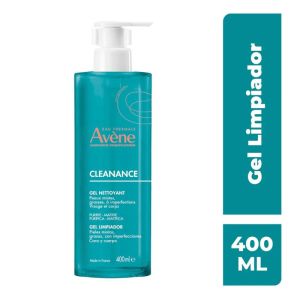 AVENE CLEANANCE Gel Nettoyant 400ml - Peaux Grasses à Imperfections, à Tendance Acnéique