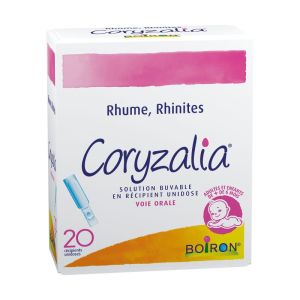 Coryzalia solution buvable, 20 unidoses - Boiron