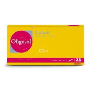 Oligosol Cobalt, solution buvable - 28 ampoules 2 ml