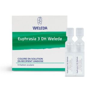 WELEDA EUPHRASIA 3DH, Collyre en Solution, 10 Unidoses
