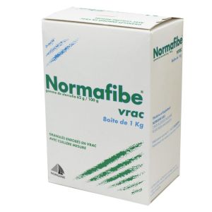Normafibe (ex Normacol) granulés en vrac - 1kg avec mesure 5 ml