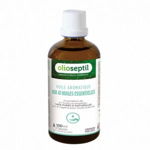 OLIOSEPTIL Huile Aromatique 400ml aux 41 Huiles Essentielles - Dès 7 Ans