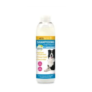 VETOFORM Shampooing Usage Fréquent Spécial Chien 200ml - Pelage Fragile, Peau Irritée