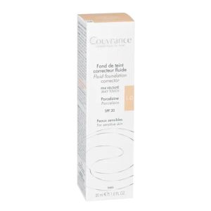 AVENE COUVRANCE Fond de Teint 1.0 Porcelaine SPF20 Fluide Correcteur - T/30ml