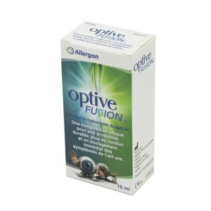 OPTIVE FUSION Solution ophtalmique lubrifiante - Flacon 10 ml