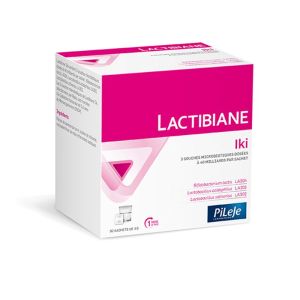 LACTIBIANE Iki Sachet 3g - 3 Souches Microbiotiques Concentrées Dosées à 40 Milliards - Bte/30