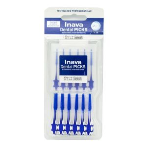 INAVA Dental Picks - Batonnets à Usage Unique pour Espaces Interdentaires - Bte/36