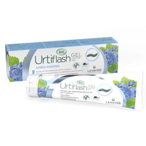 URTIFLASH BIO 50g - Gel Après Piqûres - Orties, Méduses, Chenilles Processionnaires, Moustiques et Autres Insectes