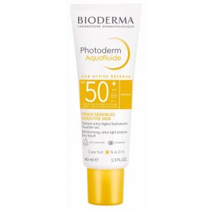 PHOTODERM Aquafluide Invisible SPF50+ 40ml - Toutes Peaux Claires Sensibles