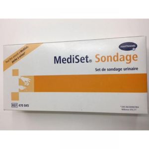 MEDISET SONDAGE - Set de Sondage Urinaire avec Toilette Hygiènique et Antiseptique - A Usage Unique,