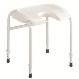 Tabouret de Douche ALIZE avec Découpe Intime sans Accoudoirs - A0113350 - 1 Unité - ALCURA INVACARE