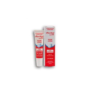 VITA CITRAL Soin TR Baume Lèvres 15ml - Lèvres Desséchées, Abîmées, Gercées