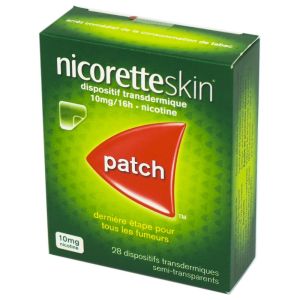 NicoretteSkin Etape 3 10mg/16 heures - 28 patchs