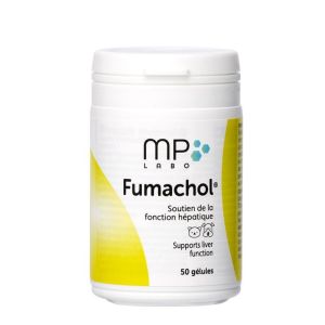 FUMACHOL 50 Gélules - Soutien de la Fonction Hépatique - Chat, Chien