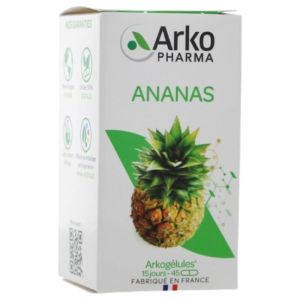 ARKOGELULES Ananas 6.3 mg de Bromélaïne - Bte/45