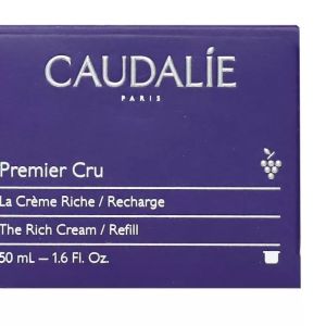 CAUDALIE PREMIER CRU La Crème Riche Recharge 50ml - Anti-âge Global Peaux Sèches
