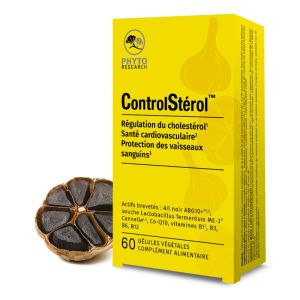 CONTROLSTEROL 60 Gélules - Régulation du Cholestérol, Santé Cardiovasculaire