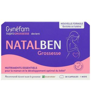 Natalben (anciennement gynefam) grossesse 30 capsules