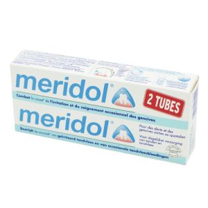 MERIDOL Dentifrice Gencives Irritées 2x 75 ml - Dentifrice Fluoré