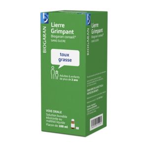 Lierre grimpant Biogaran conseil® 0.7 g / 100 ml