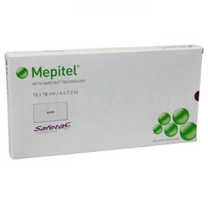 Mepitel® - 10x18 cm - Pansement interface protecteur transparent siliconé- Bte/10 - MOLNLYCKE