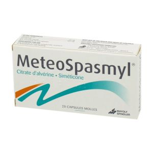 Meteospasmyl, 20 capsules molles