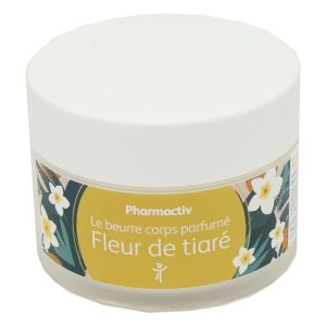 PHARMACTIV Le Beurre Corporel Parfumé Fleur de Tiaré  Pot 200 ml