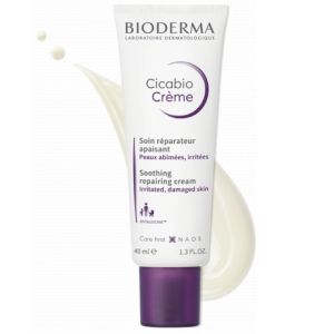 BIODERMA Cicabio Crème 100ml - Soin Réparateur Apaisant à l' Antalginice - Peaux Abîmées Irritées
