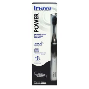 INAVA Power brosse à dents électrique Premium noir