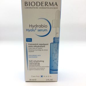 BIODERMA HYDRABIO HYALU + SERUM - Concentré dépulpant auto-réhydratant - FL/30 ml - 3701129809334