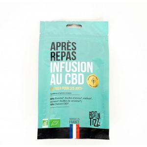 REST IN TIZZ Infusion au CBD Bio Après Repas 50g