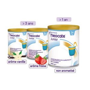 NEOCATE JUNIOR Neutre 400g Dès 1 An - Allergie aux Protéines de Lait, Oesophagite