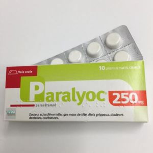 Paralyoc 250 mg, 10 lyophilisats