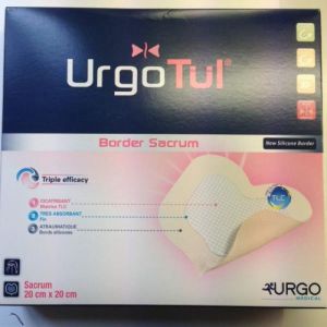 URGOTUL Border Sacrum 20 x 20 cm - Bte/10 - Pansement Hydrocellulaire Lipido Colloïde Adhésif