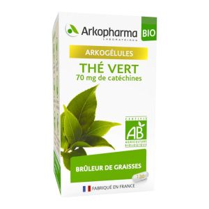 ARKOGELULES BIO Thé Vert 50mg de Catéchines - Bte/130 - Brûleur de Graisses
