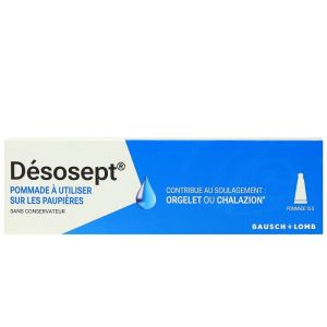 Desosept pommade à utiliser sur les paupières 15g