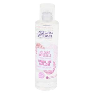 Nature et Senteurs Cologne Naturelle Florale des Papillons - 95% Naturel - Vaporisateur/100ml