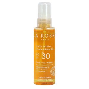 LA ROSEE - Huile solaire huile abricot bio SPF30 150ml