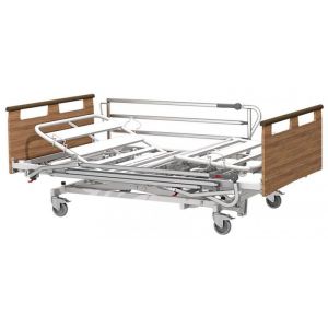Lit Médicalisé ATLAS 140 cm 2 Fonctions Electriques avec Relève Buste et Hauteur Variable - T8059* -