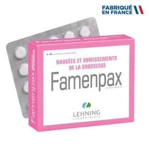 Lehning Famenpax Nausées et Vomissements de la Grossesse - 40 comprimés